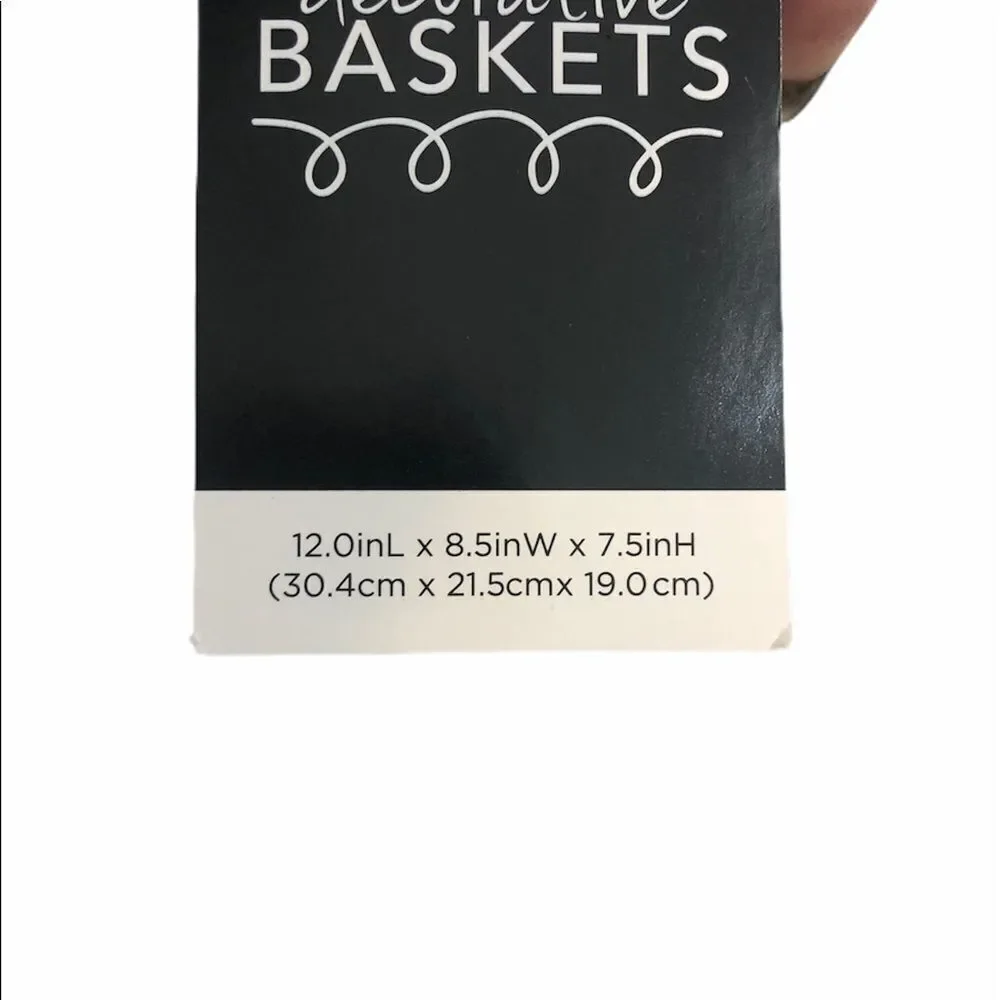 Brand new Fabric Basket with “LIVE” graphic‎